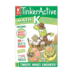 Tinker Active Workbooks - Kindergarten Math Paperback
